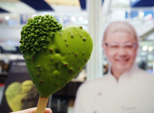 和楽紅屋のハート型アイス「クール抹茶ショコラ」を堪能!