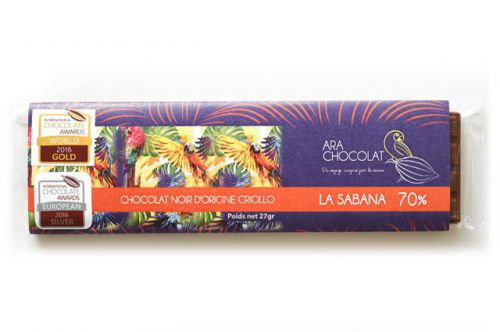 LA SABANA70% (Ara Chocolat )