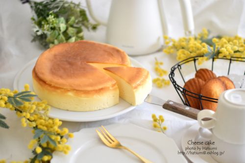 スフレチーズケーキ