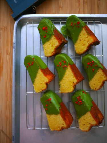 抹茶チョコのパウンドケーキ。