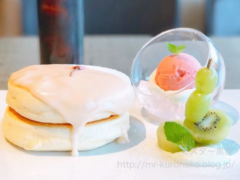椿サロン 【札幌】 季節のパンケーキ 椿のぱんけーき「春」