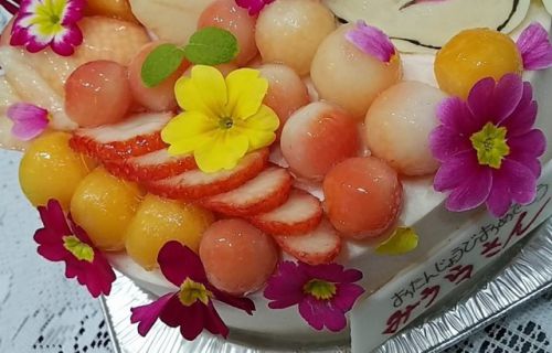★番組でお世話になった三浦実緒さんのケーキ☆