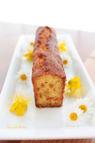 オレンジのパウンドケーキ。