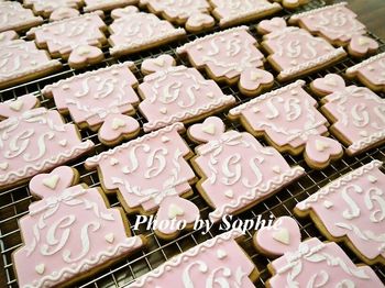 ウェディングケーキ・クッキーのレシピ
