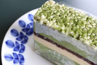 新しい抹茶ムース