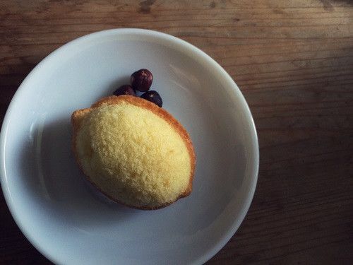 素朴なレモンケーキ
