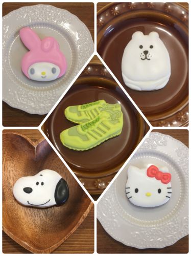 お礼のアイシングクッキー