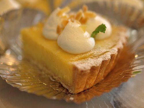 レモンのタルト他、今週のお菓子から