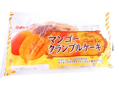 マンゴークランブルケーキ ヤマザキ