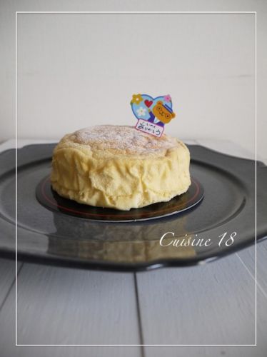 糖質オフのスフレチーズケーキ