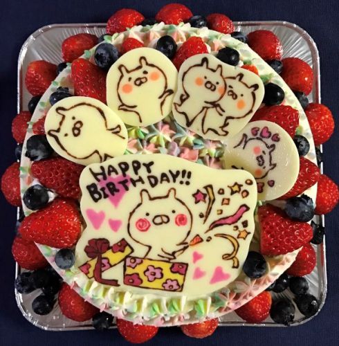 ★仲良しブロガーさんの娘さん誕生日ケーキ☆