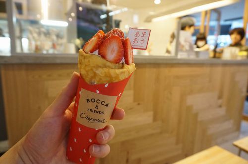高槻で大人気!ロッカ&フレンズクレープリーであまおうクレープを堪能してきました!