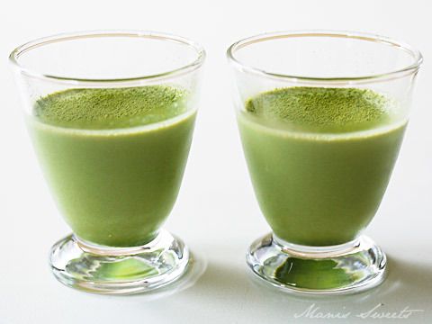 抹茶豆乳プリン