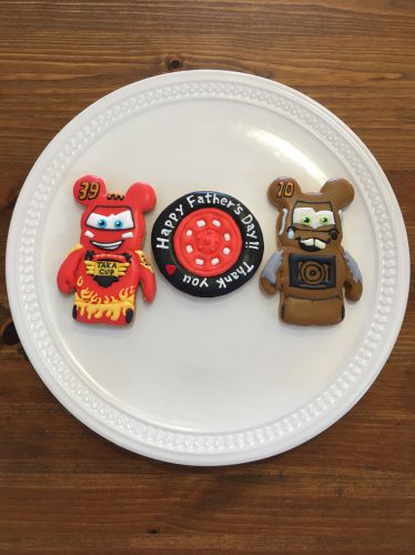 マックイーンとメーターのクッキー