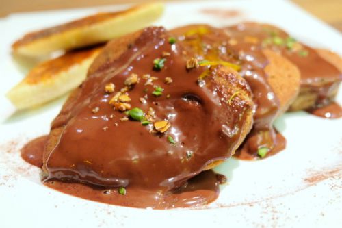 【六本木】ココノマシーズンダイニング COCONOMA Season Dining チョコレートパンケーキ