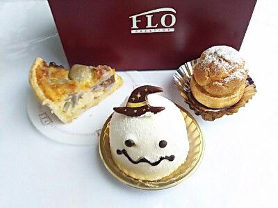 HAPPY HALLOWEEN SWEET2017~ハロウィンのおばけケーキ(白あん&りんご仕立て)~