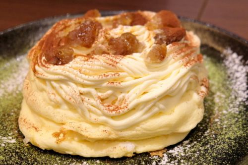 【国立】高倉町珈琲 国立店 モンブランパンケーキ
