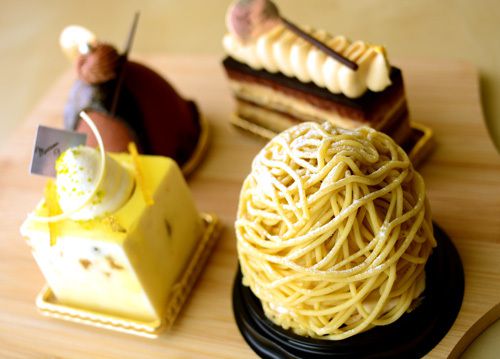 【メゾン・ド・プティ・フール】イチジクがごろり♪濃厚チョコレートのソリエス