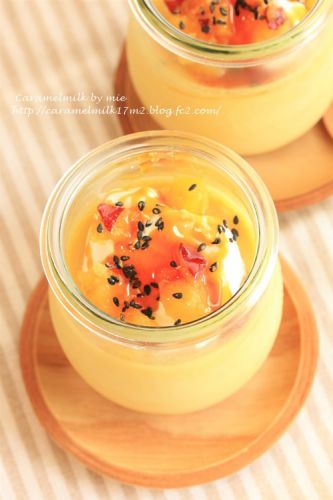 とろける濃厚さつまいもプリンヽ(^◇^*)/