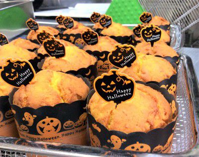 ハロウィンのマフィン&クッキーたくさん焼きました!