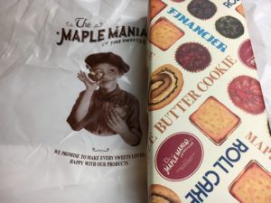 ザ・メイプルマニア 特別感満載なクッキー・通販可能・東京土産