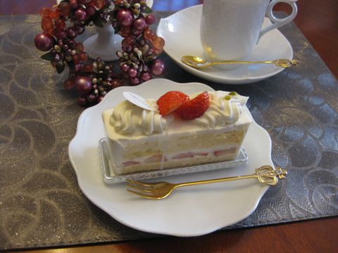 「マリアツェル」のいちごのショートケーキ