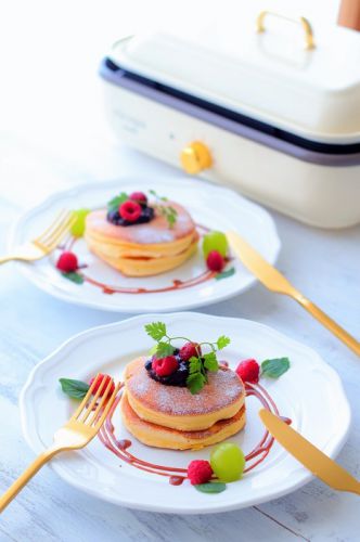 Limiaさんの連載は『ホットプレートでスフレパンケーキ』