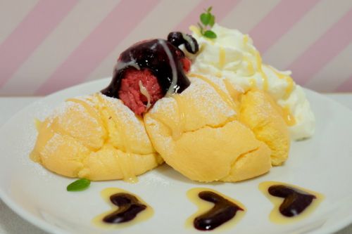 【伊勢丹新宿店催事】mercato de sapporo メルカートデサッポロ 北海道産ハスカップとホワイトチョコのパンケーキ
