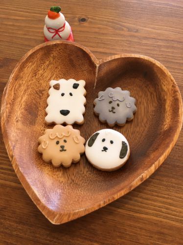 ミニわんクッキー♡