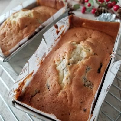 プルーン入りパウンドケーキ