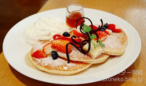 CAFE CUCINA&COMPANY カフェ クッチーナ&カンパニー 【渋谷】 ベリーベリーパンケーキ