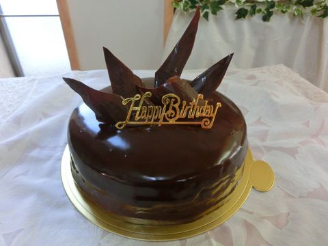 BDガナッシュケーキ