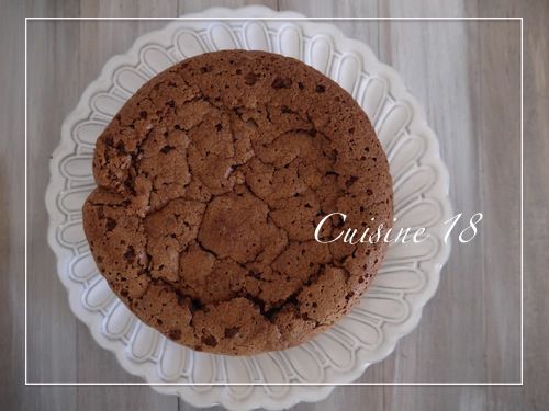 チョコレートスフレチーズケーキ