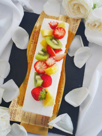 ロングスクエアショートケーキ♪