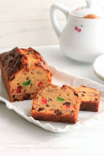 低糖質フルーツパウンドケーキ