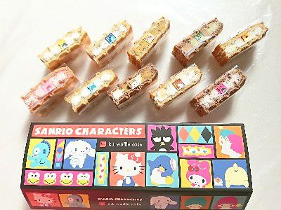 SANRIO(サンリオコラボ)・RL・WAFFLE CAKE~ワッフルケーキ・#ポムポムプリンのみるくプリン~