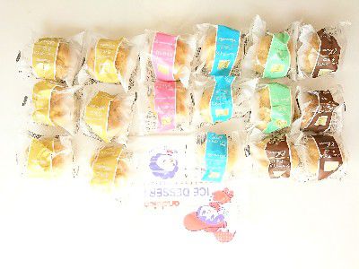 KINAKO SWEET 2018(きなこ愛)・まさかの詰め放題・シューアイス(きなこ・宇治抹茶・バニラ・ストロベリー・チョコレート)@栄屋乳業