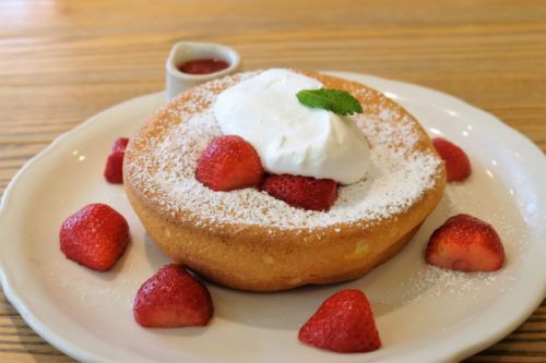 【吉祥寺】The Original PANCAKE HOUSE オリジナルパンケーキハウス 吉祥寺店 絶品ふわとろチーズパンケーキストロベリー