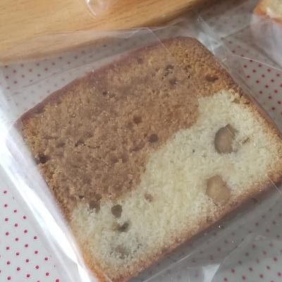 くるみとキャラメルのパウンドケーキ