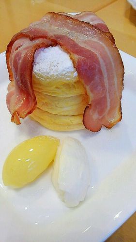 リコッタパンケーキ♪キハチカフェ