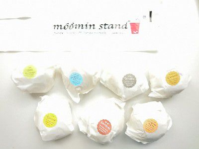 MOOMIN CAFE(ラクーア・ムーミンカフェ限定)~まさかの生クリームあんぱん(梅あん・ラムネあん・ごまあん~