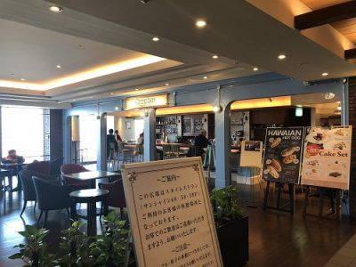 入場無料の天空カフェ♡池袋QUEEN’S BATHのフルグラチーズケーキとホットティー