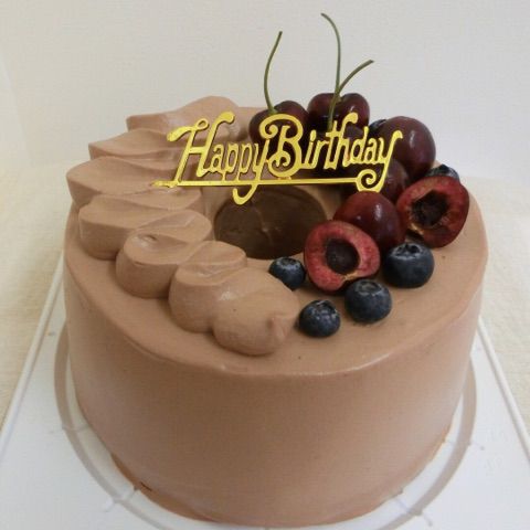 本日のBDケーキ