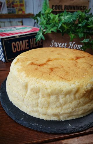 スフレチーズケーキ