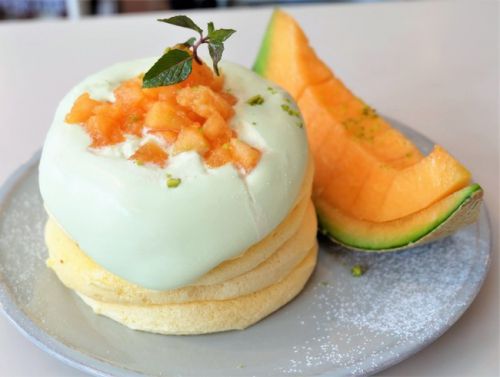 【自由が丘 】 FLIPPER'S フリッパーズ 自由ヶ丘店 奇跡のパンケーキ夕張メロン