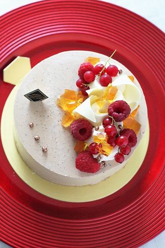 実は好相性!アールグレイとオレンジのムース~お祝いのケーキ☆