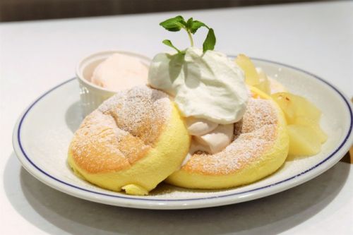 【中目黒】FLIPPER'S フリッパーズ 奇跡のパンケーキ 桃