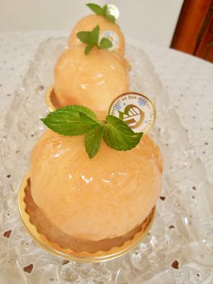 真夏の夜のデザート!まるごとピーチ