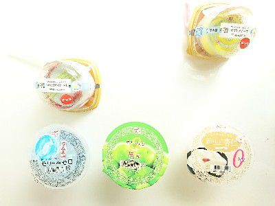 夏祭りスイーツ特集・ゼリーdeゼロ(ラムネ風味)@マルハニチロ