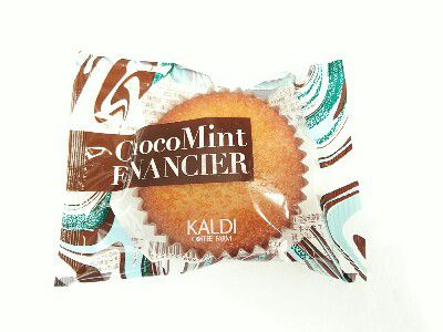 CHOCO MINT LOVES(チョコミント党)・CHOCO MINT FINANCIER(チョコミントフィナンシェ)&小枝(アイスミント)@KALDI COFFEE FARM